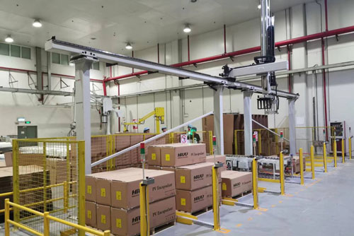 化纖行業應用--自動包裝應用